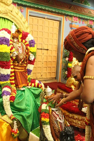 The Reveared Thirujnanasambandar's Guru Puja started today