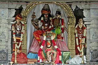 Nithyanandeshwara Temple sanctum