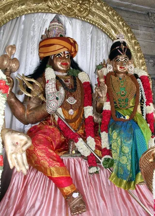 Nithyanandeshwara and Nithyanandeshwari