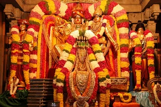 Nithyanandeshwara Temple at the Bidadi Adheenam