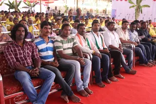 A section of the guests from Bharata Rakshina Vedike