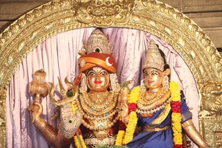 Sri Nithyanandeshwar and Nithyanandeshwari