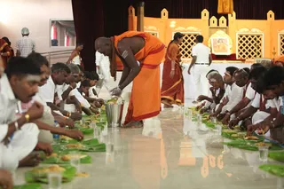 Breakfast for NKY (Nithya Kriya Yoga) Participants