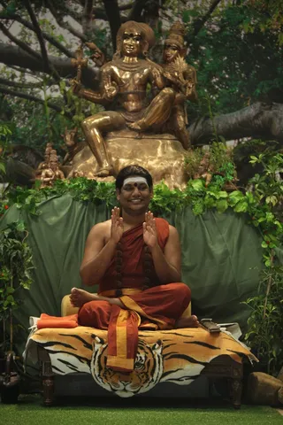 Swamiji Blessing