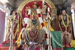 Sri Nithyanandeshwara Temple at the Bidadi Adheenam