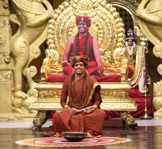 Sannyasi of Nithyananda Order reaching out to people via TV channels