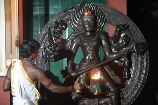 Aarathi to Kalabhairava on the occasion of Kalabhairava Ashtami