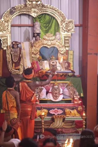 Nithyananda Gurukul kids flawlessly perform the Rudra Homa every evening