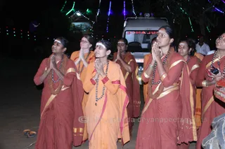 All the Adheenam's departments offer Manadagapadi to Nithyanandeshwara