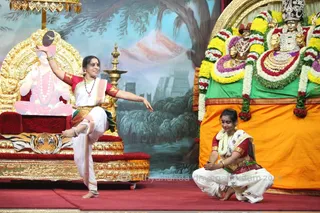 Beautiful bharatanatyam performance