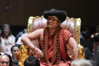 His Holiness conducts the Mandala Energy Process