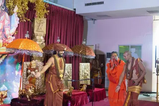 Nithyananda Satsang - The Special Guests arrive