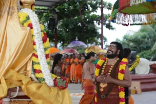Venkateshwara Brahmotsava Dwajarohanam