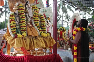 Venkateshwara Brahmotsava Dwajarohanam