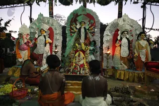 Venkateshwara Brahmotsava Dwajarohanam