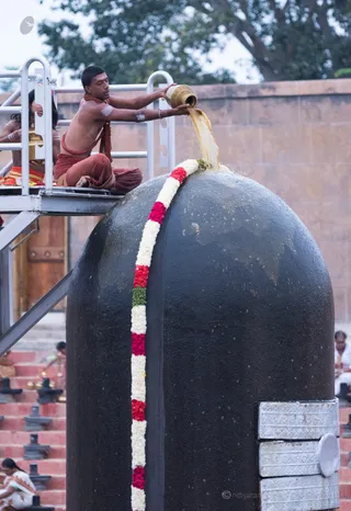 Morning Rudrabhishekam