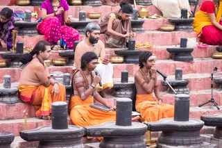 Morning Rudrabhishekam