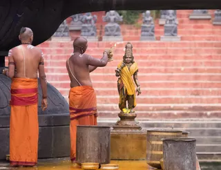 Morning Rudrabhishekam