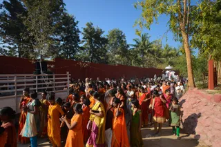Morning Procession - Temple offering