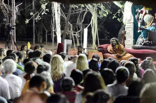 This unforgettable, intimate moment with The Avatar went late into the night.