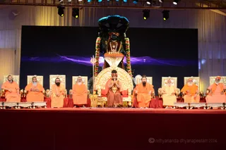These Mahamandaleshwaras have been initiated into the life of Sannyas (Hindu monkhood) as Balasannyasis (in childhood) and are strong upholders of Sanatana Hindu Dharma.