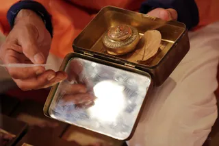 The sacred spiritual alchemy products gifted to the participants.