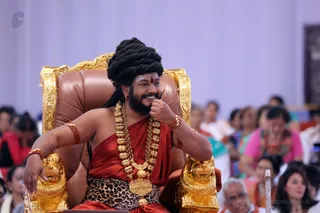 Evening process and question and answer session with His Holiness