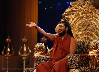 One raise of His hand and delegates begin to levitate! No one can keep still once He puts forth the waves of energy!