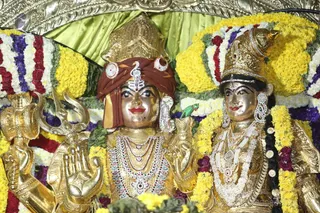 Lord Nithyanandeshwara and Nithyanandeshwari Devi at Nithyanandeshwara Temple