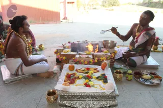 Special Homa for the Shiva Deeksha process and initiation