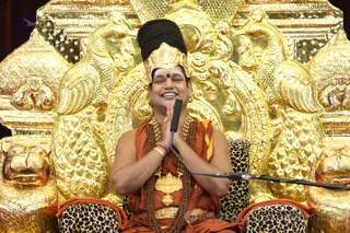 Evening Nithya Satsang begins