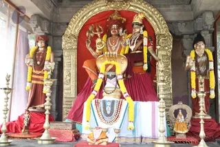 Lord Nithyanandeshwara and Nithyanandeshwari Devi