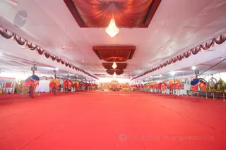 The amazing Nithyanandeshwara Temple, home away from home, housing 108 Deities!