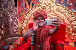 Blessing through Selfies!