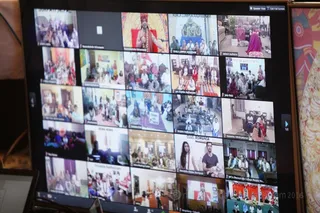 Thousands tune in from around the world