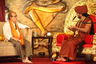 Nithyananda Satsang Special Guest: Rajiv Ji Malhotra