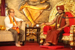 Nithyananda Satsang Special Guest: Rajiv Ji Malhotra