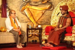 Nithyananda Satsang Special Guest: Rajiv Ji Malhotra