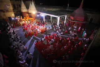 His Holiness Hosts presents initiated disciples performing Third Eye Demonstrations