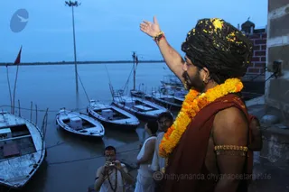 His Holiness Visits Ganga Devi