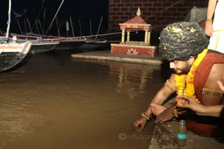 His Holiness Visits Ganga Devi