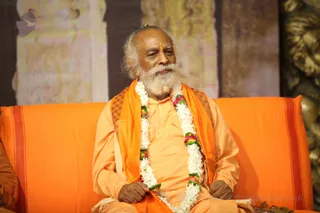 Sri Ravindra Giri ji, Srimahant of Mahanirvani Akhada