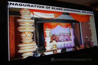 Inauguration of new Aadheenam - Klang Malaysia