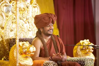 Nithyananda Morning Satsang with Honored Guest Sri Narendra Giri Ji Maharaj