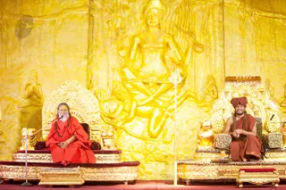Nithyananda Morning Satsang with Honored Guest Sri Narendra Giri Ji Maharaj