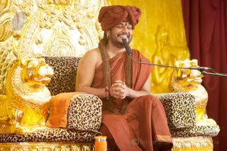 Nithyananda Morning Satsang with Honored Guest Sri Narendra Giri Ji Maharaj