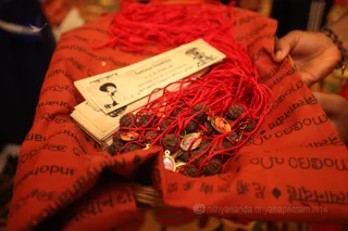 Samaya Deeksha sacred mantra cards and malas