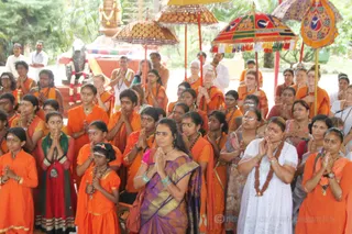 Dvajarohanam and Prana Pratishta of Ganesha