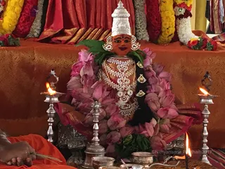 Varalakshmi puja in Bengaluru Adheenam
