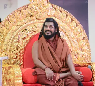 His Holiness enjoys the Arudra Darshan Cultural events